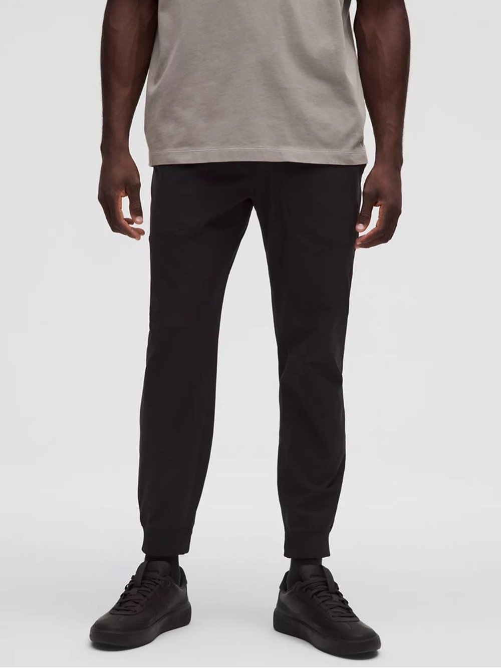 Lululemon ABC Jogger Warpstreme Black Men’s Large Regular Athletic Commuter Pant